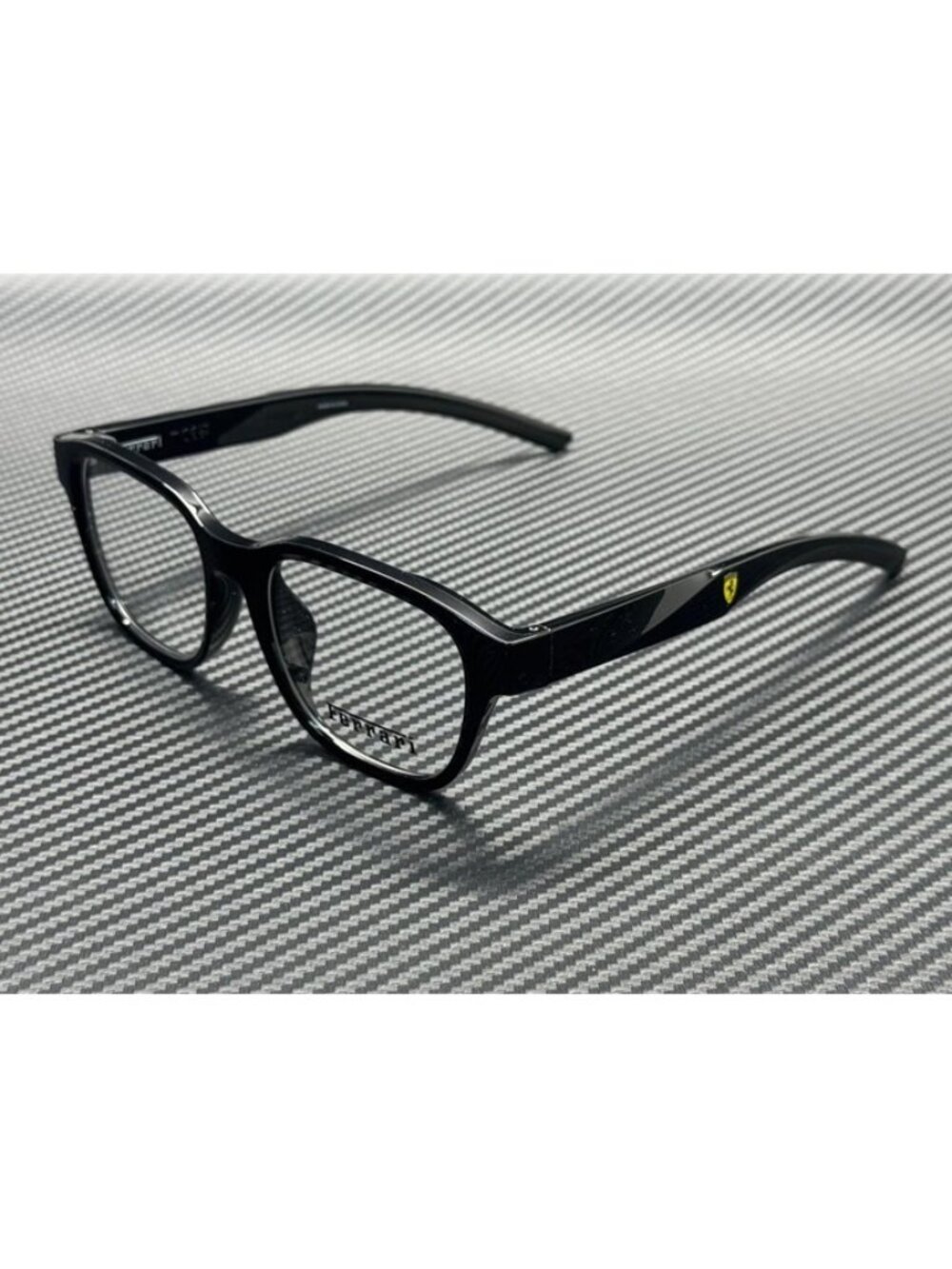 New Ferrari Men Black Eyeglasses 53-18-145